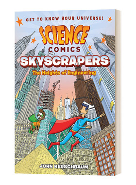 英文原版绘本 Science Comics Skyscrapers 科学漫画系列之摩天大楼 英文版 进口英语原版书籍儿童图书