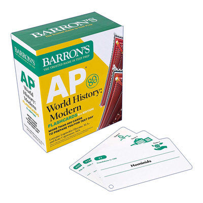 英文原版 AP World History Modern Fifth Edition 巴朗AP 世界历史 备考闪卡 第5版 英文版 进口英语原版书籍