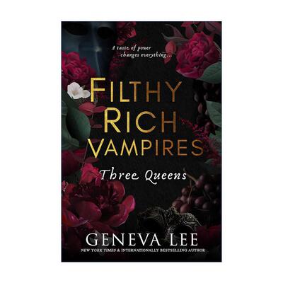 英文原版 Filthy Rich Vampires Three Queens 肮脏富贵吸血鬼系列3 三个皇后 奇幻浪漫小说 英文版 进口英语原版书籍