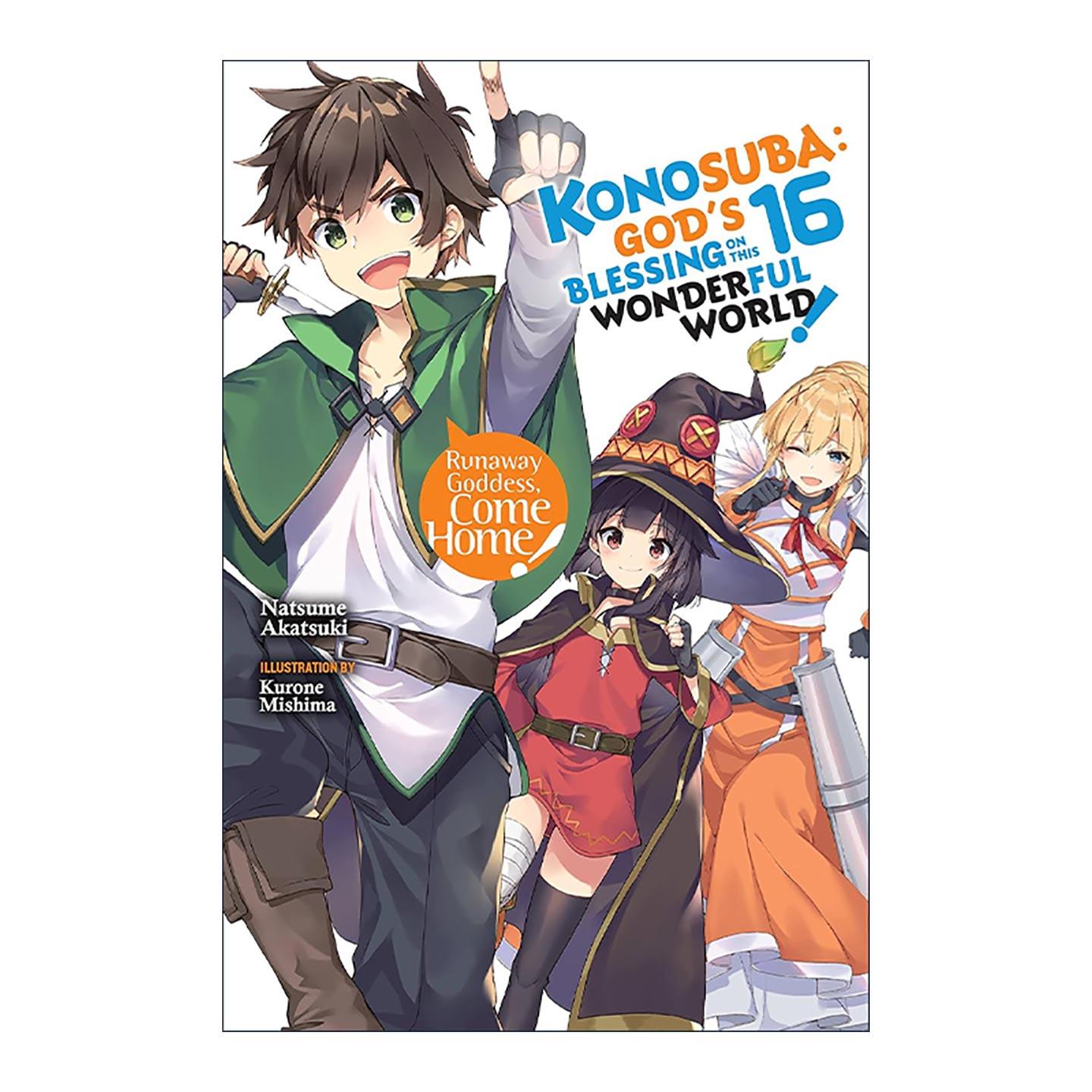 英文原版 Konosuba God's Blessing on This Wonderful World!  Vol. 16 为美好的世界献上祝福16 小说 英文版 进口英语原版书籍