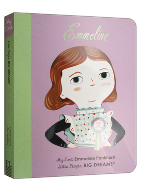 英文原版 Emmeline Pankhurst 小人物 大梦想 我的第一本艾米琳 潘克赫斯特 My First Emmeline Pankhurst 英文版 进口英语书籍