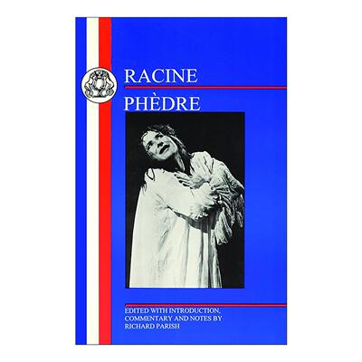英文原版 Racine Phèdre 法语文本系列 让·拉辛戏剧 费德拉 Richard Parish 英文版 进口英语原版书籍