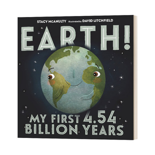 第一个 进口英语原版 亿年 Years 英文原版 Billion 45.4 地球 Earth First 英文版 书籍儿童图书 精装 4.54 我
