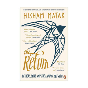 回归 父亲 进口英语原版 The 书籍 英文版 Return 希沙姆·马塔尔 英文原版 儿子和故土