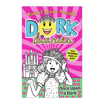 英文原版 Dork Diaries Once Upon a Dork 怪诞少女8 英文版 进口英语原版书籍