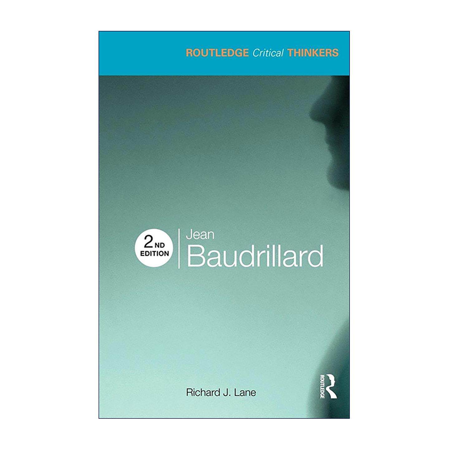 英文原版 Jean Baudrillard 鲍德里亚 Routledge思想家和思想导读系列 英文版 进口英语原版书籍