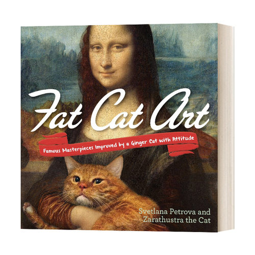 英文原版 Fat Cat Art 肥猫艺术课 艺术发展简史 英文版 进口英语原版书籍