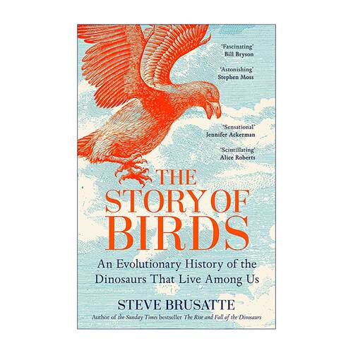 英文原版 The Story of Birds 鸟类的故事 活着的恐龙演化史 Steve Brusatte 英文版 进口英语原版书籍
