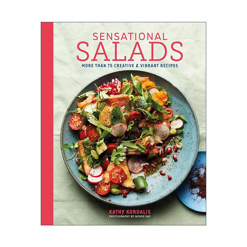 英文原版 Sensational Salads 美味沙拉 超过75个创意和充满活力的食谱 精装 英文版 进口英语原版书籍