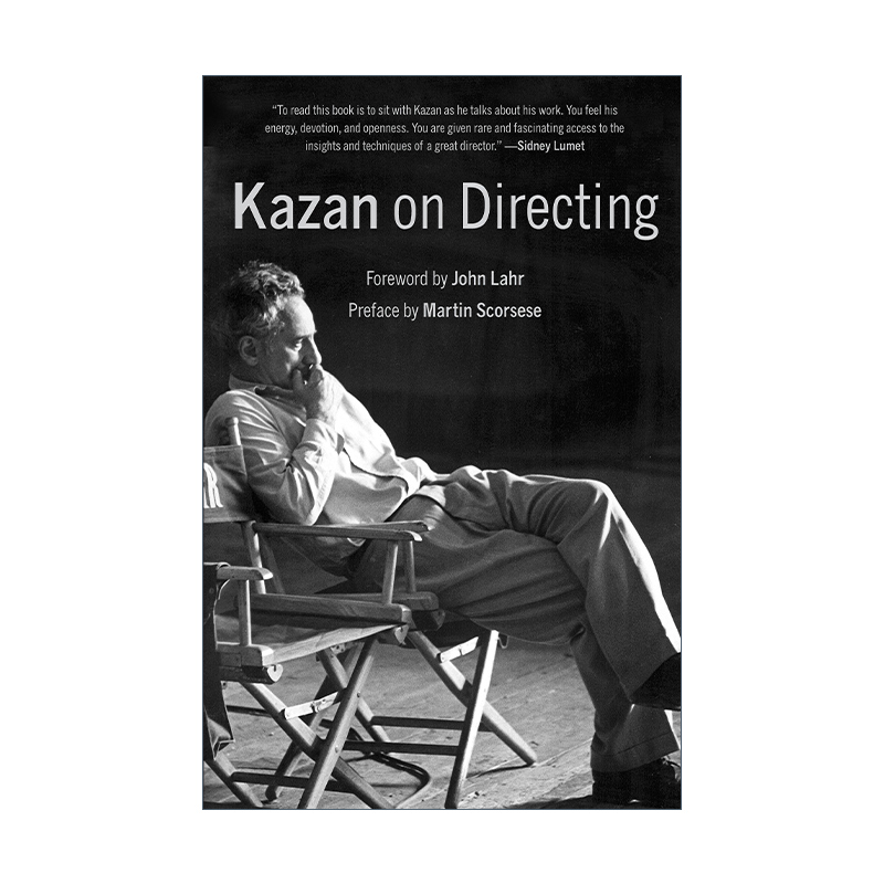 英文原版 Kazan on Directing 伊利亚·卡赞谈导演 电影表演艺术 英文版 进口英语原版书籍