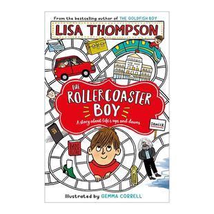 Boy 过山车男孩 进口英语原版 The 书籍 英文版 Rollercoaster Thompson儿童成长小说 英文原版 Lisa