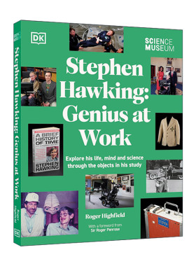 英文原版 The Science Museum Stephen Hawking Genius at Work DK科学博物馆 斯蒂芬·霍金的办公室藏品 精装 进口英语原版书籍