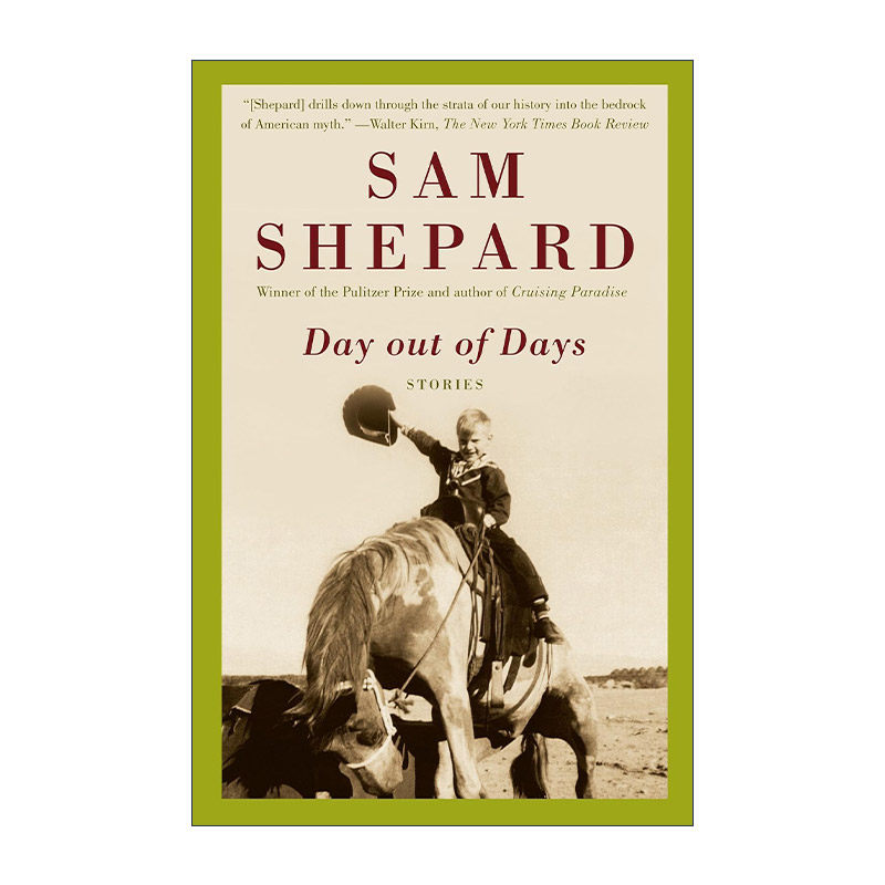 英文原版 Day out of Days 日复一日 短篇小说集 普利策奖得主Sam Shepard 英文版 进口英语原版书籍