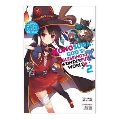 英文原版 Konosuba God's Blessing on This Wonderful World!  Vol. 2 为美好的世界献上祝福2 小说 英文版 进口英语原版书籍