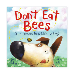 英文原版 Chip 人生教训 the Dog Bees Lessons 书籍 幽默绘本 进口英语原版 Eat Life from 奇普狗狗 不要吃蜜蜂 儿童精装 Don