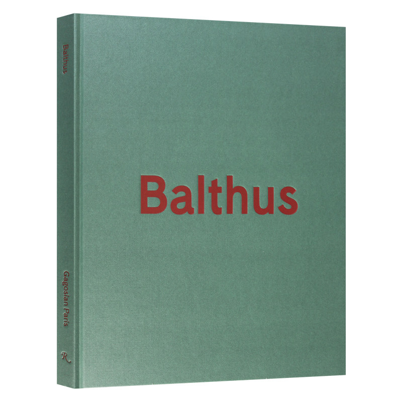 英文原版 Balthus 巴尔蒂斯画册 高古轩画廊 2015年在巴黎举行的巴尔蒂斯展览 精装 英文版 进口英语原版书籍