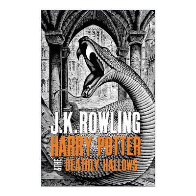 英文原版 Harry Potter and the Deathly Hallows 哈利波特与死亡圣器 精装 英文版 进口英语原版书籍