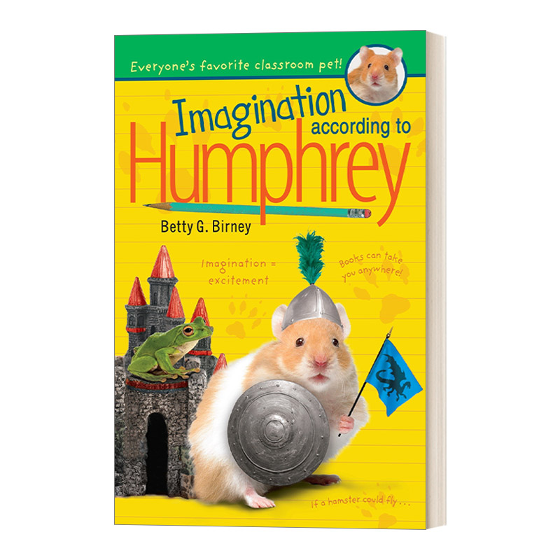 英文原版 Imagination According to Humphrey 汉弗瑞的想象 儿童校园动物小说 Betty G. Birney 英文版 进口英语原版书籍