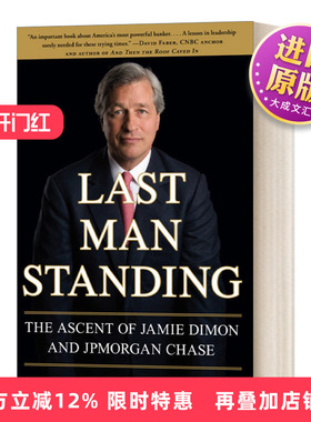 英文原版 Last Man Standing 最后的胜利者 杰米戴蒙与摩根大通的兴起美国商业三部曲英文版 Duff McDonald 进口英语原版书籍