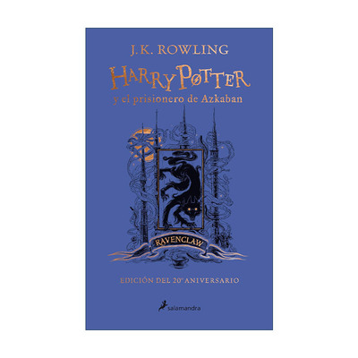 西班牙语原版 Harry Potter y el prisionero de Azkaban. Edicion Ravenclaw 哈利波特与阿兹卡班的囚徒 拉文克劳版 进口原版书