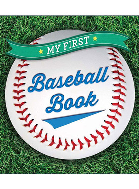 英文原版 My First Baseball Book 我的第一本棒球书 纸板书 英文版 进口英语原版书籍