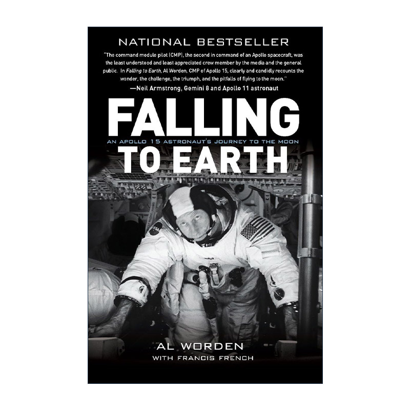 英文原版 Falling to Earth 坠落地球 阿波罗15号宇航员的月球之旅 太空传记 Al Worden 英文版 进口英语原版书籍