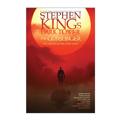 英文原版 Stephen King's the Dark Tower the Gunslinger Omnibus 黑暗塔枪手6合1 图像小说 斯蒂芬金 精装 进口英语原版书籍