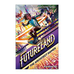 建筑师游戏 Futureland Games 英文原版 儿童科幻冒险故事精装 进口英语原版 The 英文版 书籍 Architect 绘本 未来世界系列3
