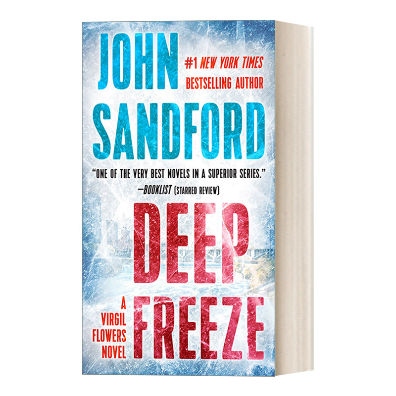 英文原版 Deep Freeze Virgil Flowers 10 维吉尔·弗劳斯系列10 严寒 惊悚悬疑犯罪小说 John Sandford 英文版 进口英语原版书籍