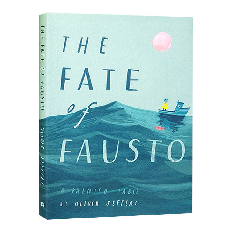英文原版 The Fate of Fausto 浮士德的命运 精装寓言绘本 儿童启蒙艺术图画书 Oliver Jeffers 英文版 进口英语原版书籍