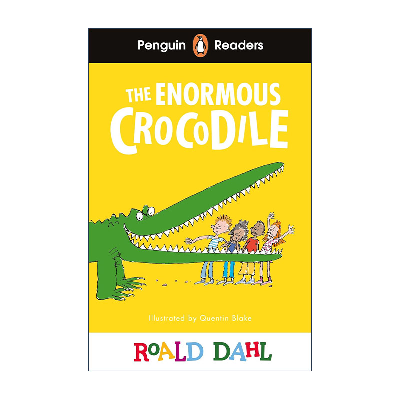 英文原版 Penguin Readers Level 1 Roald Dahl The Enormous Crocodile 企鹅分级阅读1级 罗尔德达尔 巨大的鳄鱼 进口英语书籍