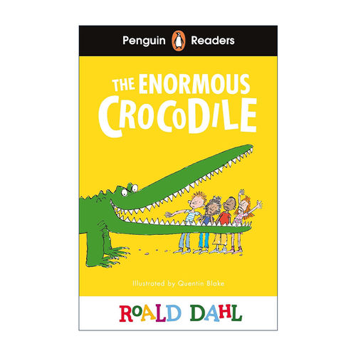 英文原版 Penguin Readers Level 1 Roald Dahl The Enormous Crocodile 企鹅分级阅读1级 罗尔德达尔 巨大的鳄鱼 进口英语书籍