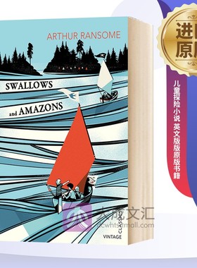 Swallows and Amazons 英文原版 燕子号与亚马逊号 儿童探险小说 英文版版原版书籍 青少年读物 进口英语书
