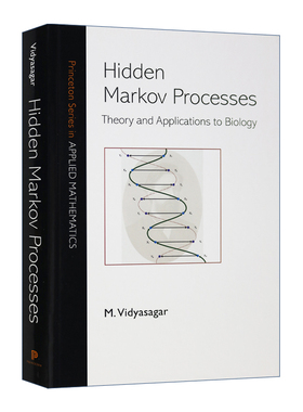英文原版 Hidden Markov Processes 隐马尔可夫过程 理论与生物学应用 精装 英文版 进口英语原版书籍