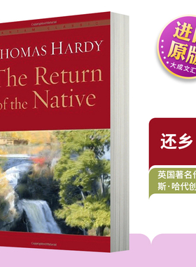 The Return of the Native 英文版小说 正版 还乡 全英文原版书 Thomas Hardy 进口英语书籍