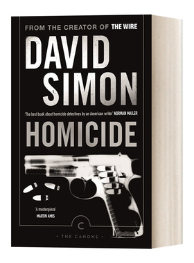 英文原版 Homicide 凶年 戴维·西蒙 美剧火线原著小说 英文版 进口英语原版书籍