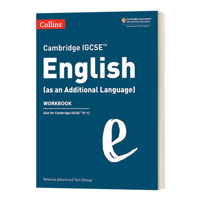 英文原版 Cambridge IGCSE English WorkBook 剑桥IGCSE英语 作为附加语言 工作簿 柯林斯剑桥IGCSE 英文版 进口英语原版书籍