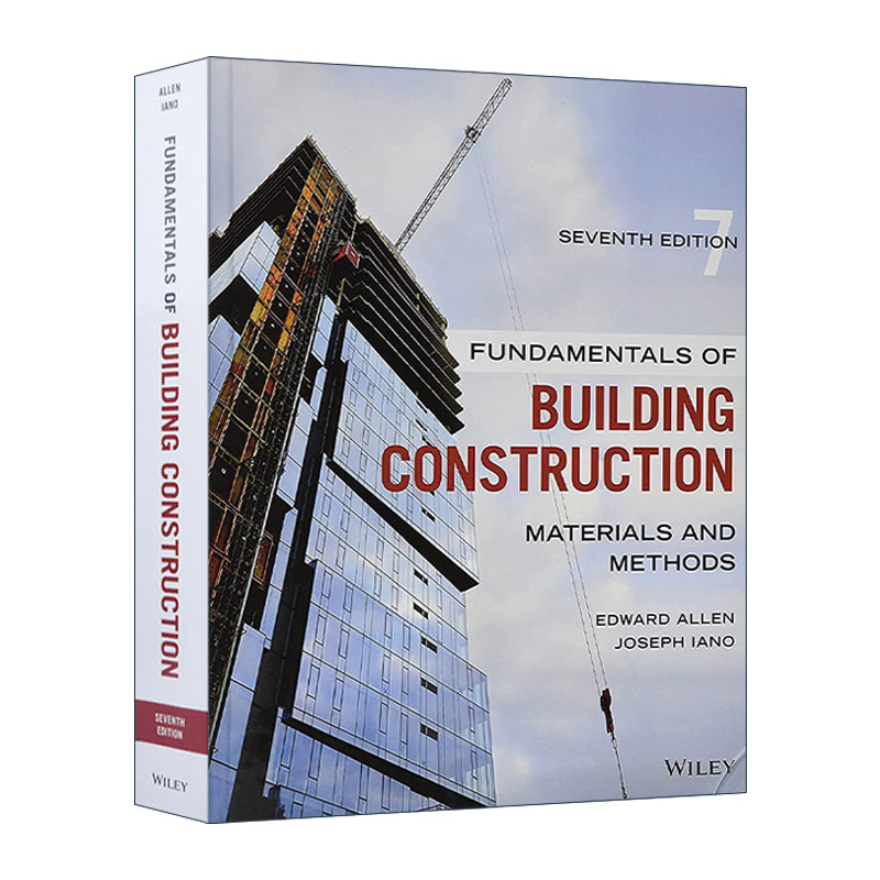 英文原版 Fundamentals of Building Construction 建筑结构基础 材料与方法 精装第7版 英文版 进口英语原版书籍