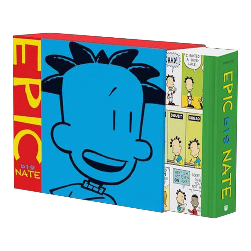英文原版 Epic Big Nate 大内特 我们班有个捣蛋王 精装漫画收藏合集 精装 英文版 进口英语原版书籍