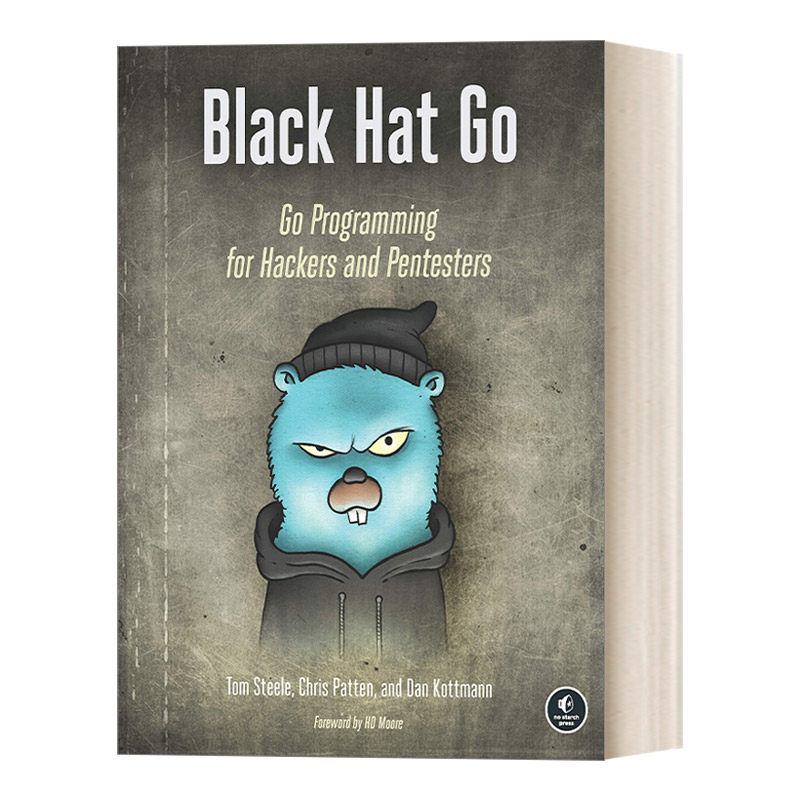 英文原版 Black Hat Go 黑帽大会 全球网络安全 Tom Steele 英文版 进口英语原版书籍