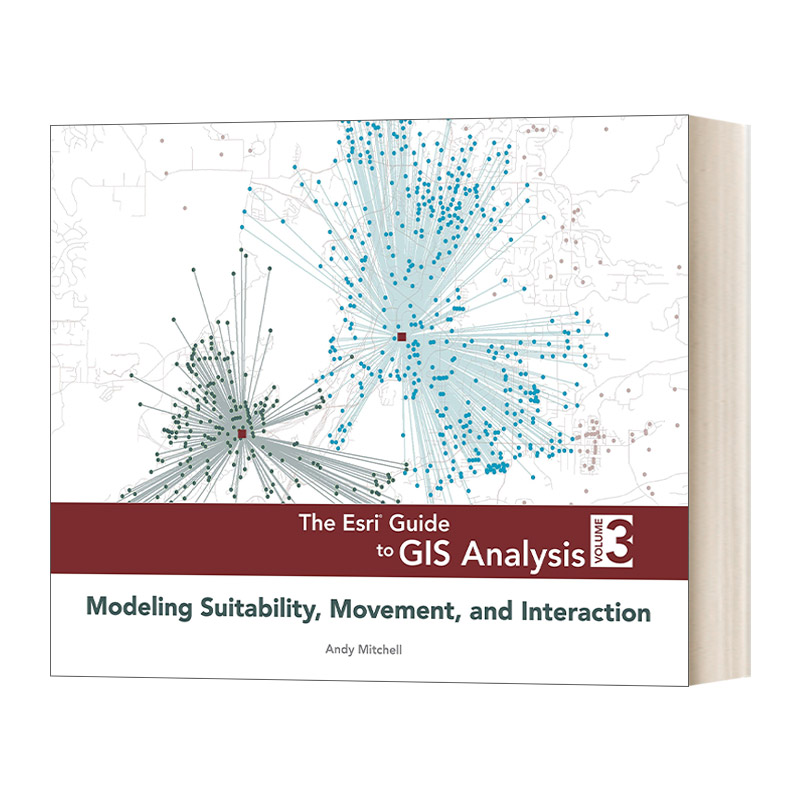 英文原版 The Esri Guide to GIS Analysis  Volume 3 地理信息系统分析指南 第3卷 英文版 进口英语原版书籍