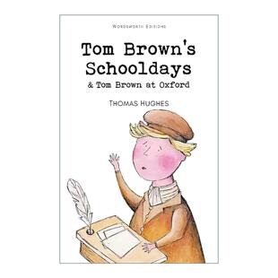 Wordsworth儿童经典 书籍 Brown 进口英语原版 英文版 文学系列 汤姆求学记 Schooldays Tom 英文原版