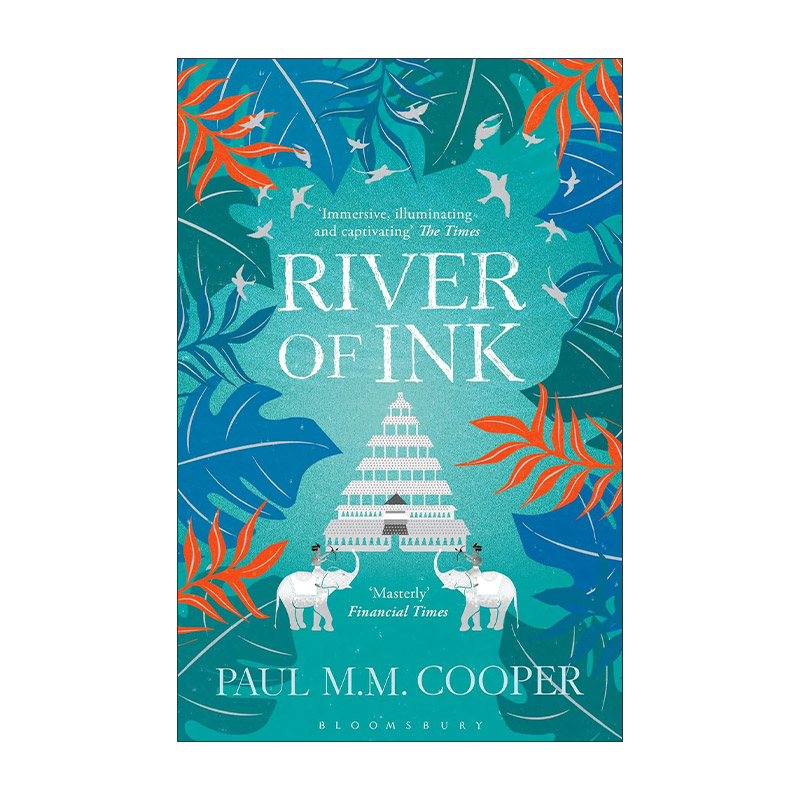 英文原版 River of Ink 墨之河 古斯里兰卡历史爱情小说 英文版 进口英语原版书籍