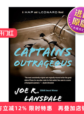 英文原版 Captains Outrageous (Hap and Leonard 06) 海普与雷纳德系列6 无耻的船长 同名美剧原著 犯罪推理小说 Joe R. Lansdale