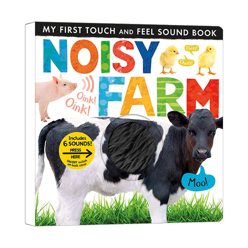 英文原版绘本 Noisy Farm 嘈杂的农场 英文版 进口英语原版书籍儿童图书