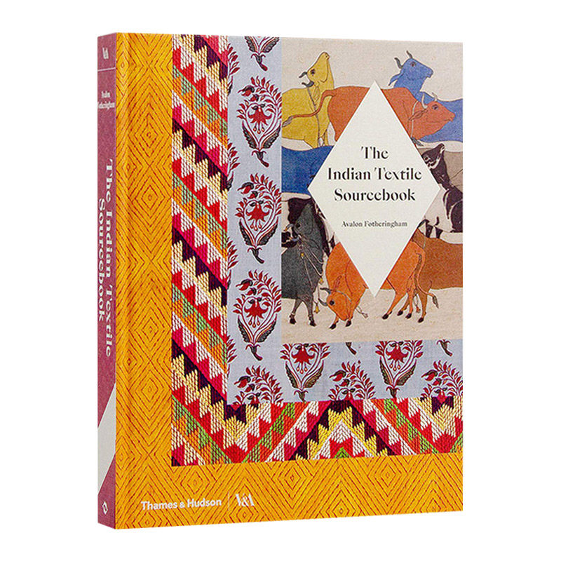 英文原版 The Indian Textile Sourcebook 印度纺织资料手册 精装 英文版 进口英语原版书籍