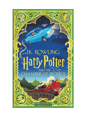 英文原版 Harry Potter and the Chamber of Secrets MinaLima Edition 哈利波特与密室 哈利波特2 彩绘精装手工立体互动书 美版