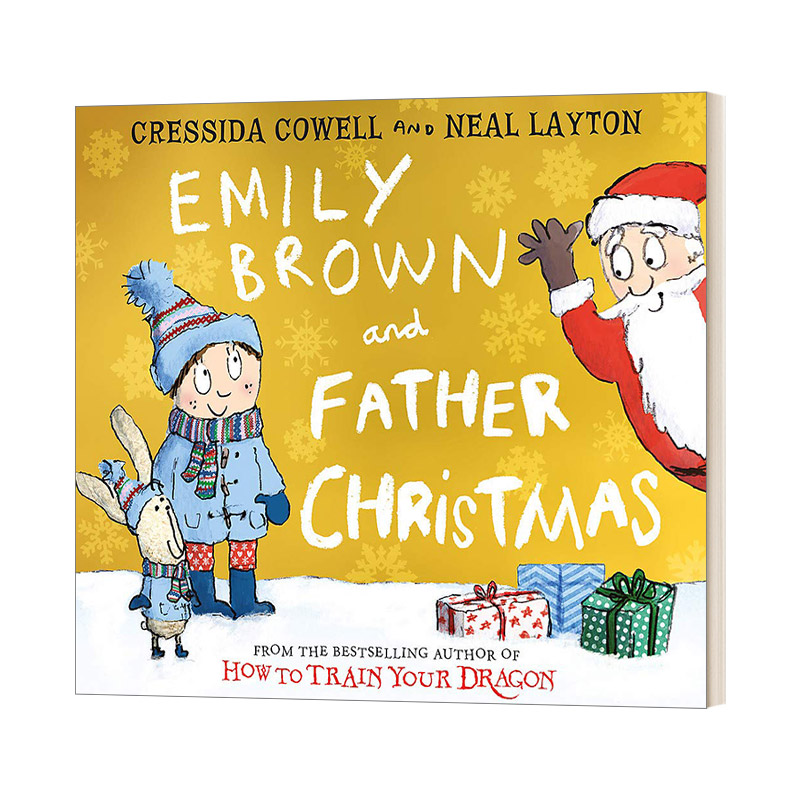 英文原版艾米莉·布朗和圣诞老人