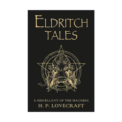 英文原版 Eldritch Tales 幽冥传说 恐怖杂记故事集 克苏鲁神话作者H.P.洛夫克拉夫特 英文版 进口英语原版书籍