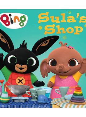 英文原版 Bing Sula's Shop 小兔兵兵 秀拉的商店 英文版 进口英语原版书籍